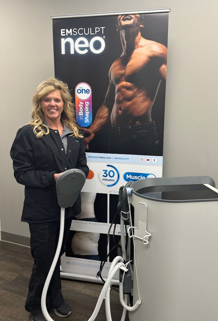 Body sculpting with EmSculpt Neo at NexGen.