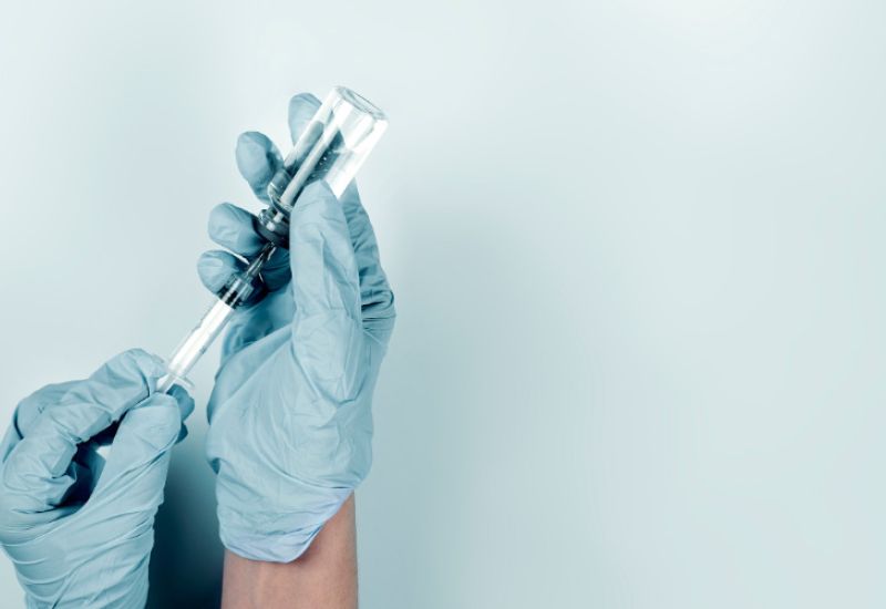 Vitamin B12 shot medication.