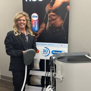 Body sculpting with EmSculpt Neo at NexGen.